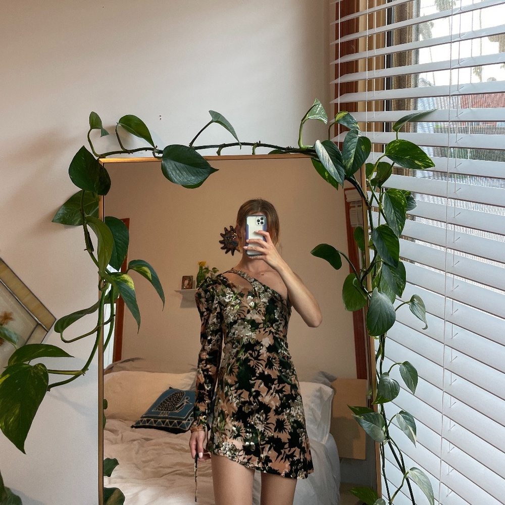Funky Unique Floral Dress